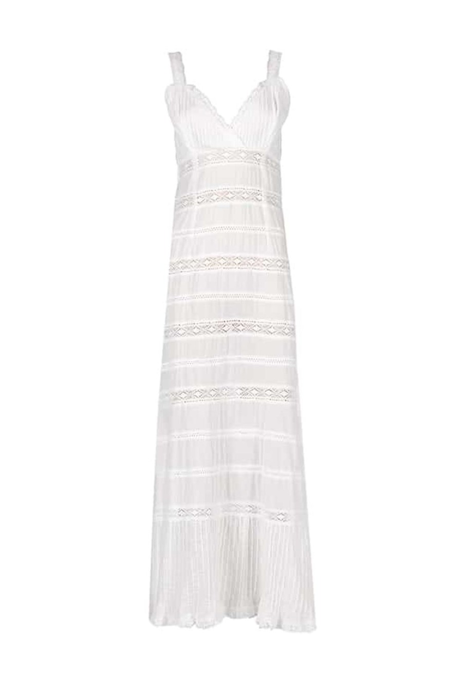 Dresses | Luisa Beccaria White Cotton Beach Dress