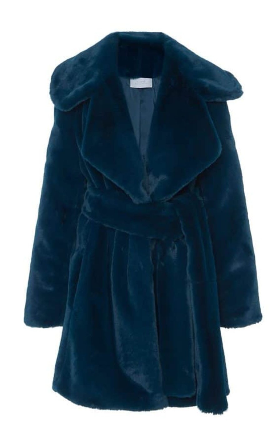 Jackets & Coats | Luisa Beccaria Oversized Faux Fur Coat