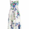 Dresses | Luisa Beccaria Floral Printed Jersey Dress