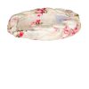 Headband | Luisa Beccaria Cream Shiny Satin Roses Buds Braided Power Hairband