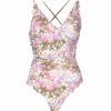 Swimwear | Luisa Beccaria One Piece Pink Monet Swimsuit