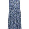 Skirts | Luisa Beccaria Pleated Printed Floral Midi Skirt