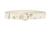 Belt | Luisa Beccaria Cotton Printed Flower Jacquard Belt