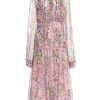 Dresses | Luisa Beccaria Printed Chiffon Dress