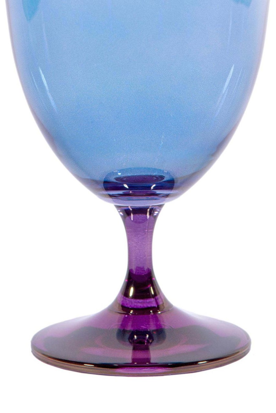 Wine | Luisa Beccaria Shade Purple To Blue Set Of Two Wine Glass