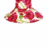 Hat | Luisa Beccaria Macro Poppies Capri Hat