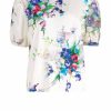 Tops & Blouses | Luisa Beccaria Floral Printed Jersey Shirt