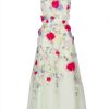 Dresses | Luisa Beccaria Sleeveless Embroidered Midi Dress