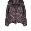 Jackets & Coats | Luisa Beccaria Winter Garden Black Printed Puffer