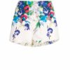 Trousers & Shorts | Luisa Beccaria Floral Printed Jersey Shorts