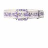 Belt | Luisa Beccaria Micro Poppies Cotton Belt