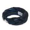 Headband | Luisa Beccaria Lurex Braided Power Hairband