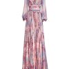 Dresses | Luisa Beccaria Lucrezia'S Printed Chiffon Gown