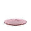 Plate | Luisa Beccaria Pink Set Of Two Glass Plate