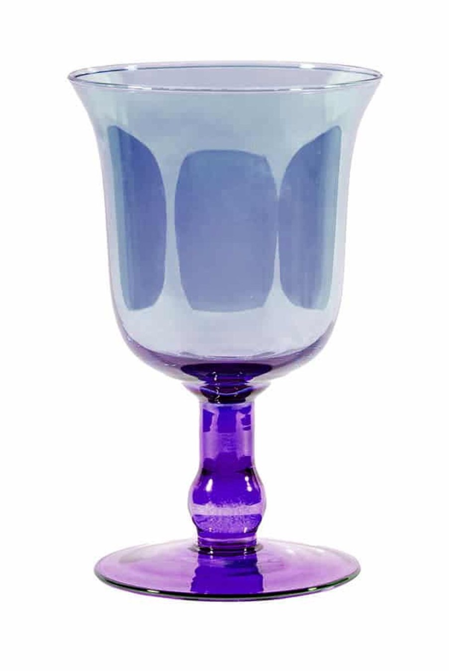 Vase | Luisa Beccaria Shade Purple To Blue Large Candle Vase