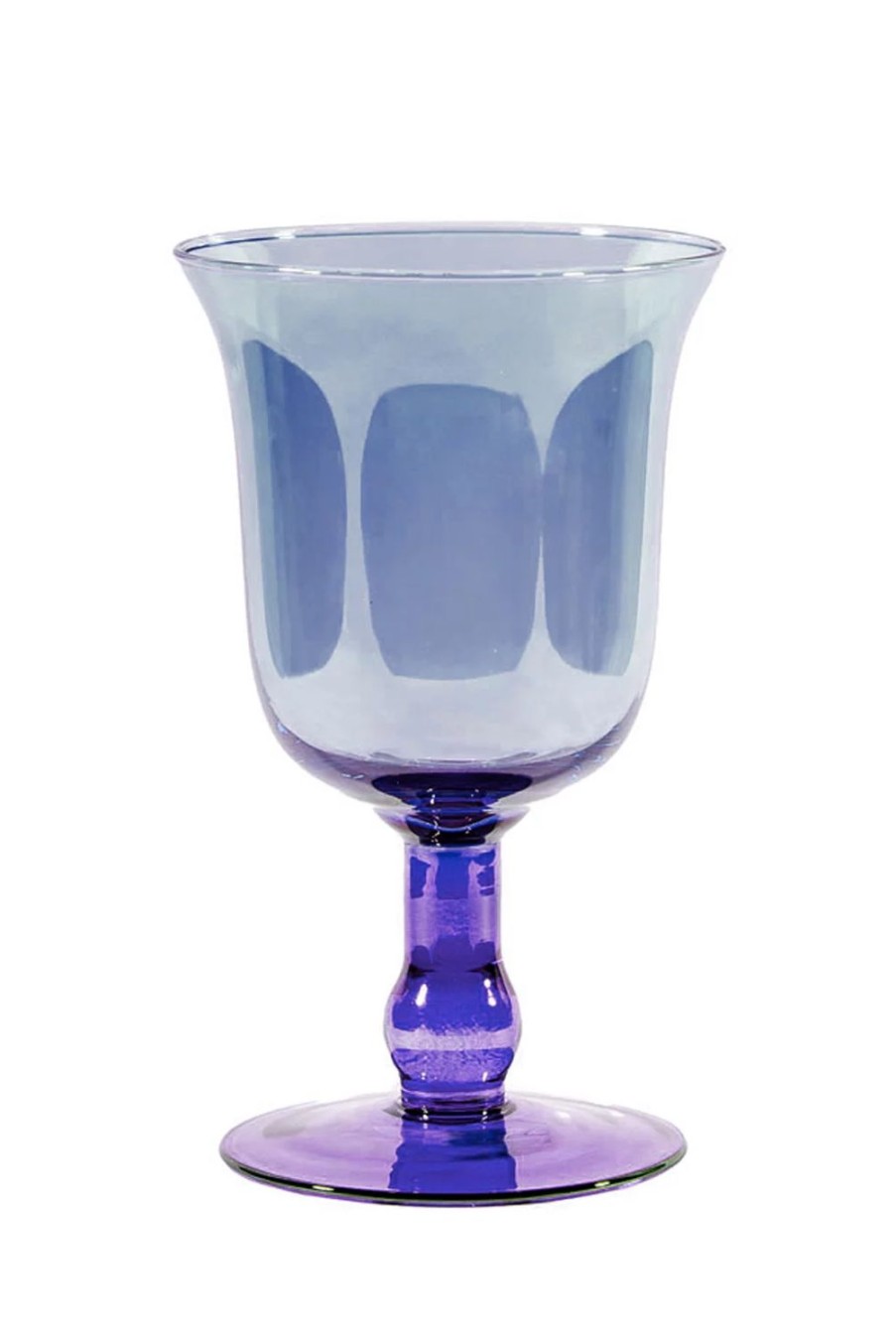 Vase | Luisa Beccaria Shade Purple To Blue Large Candle Vase