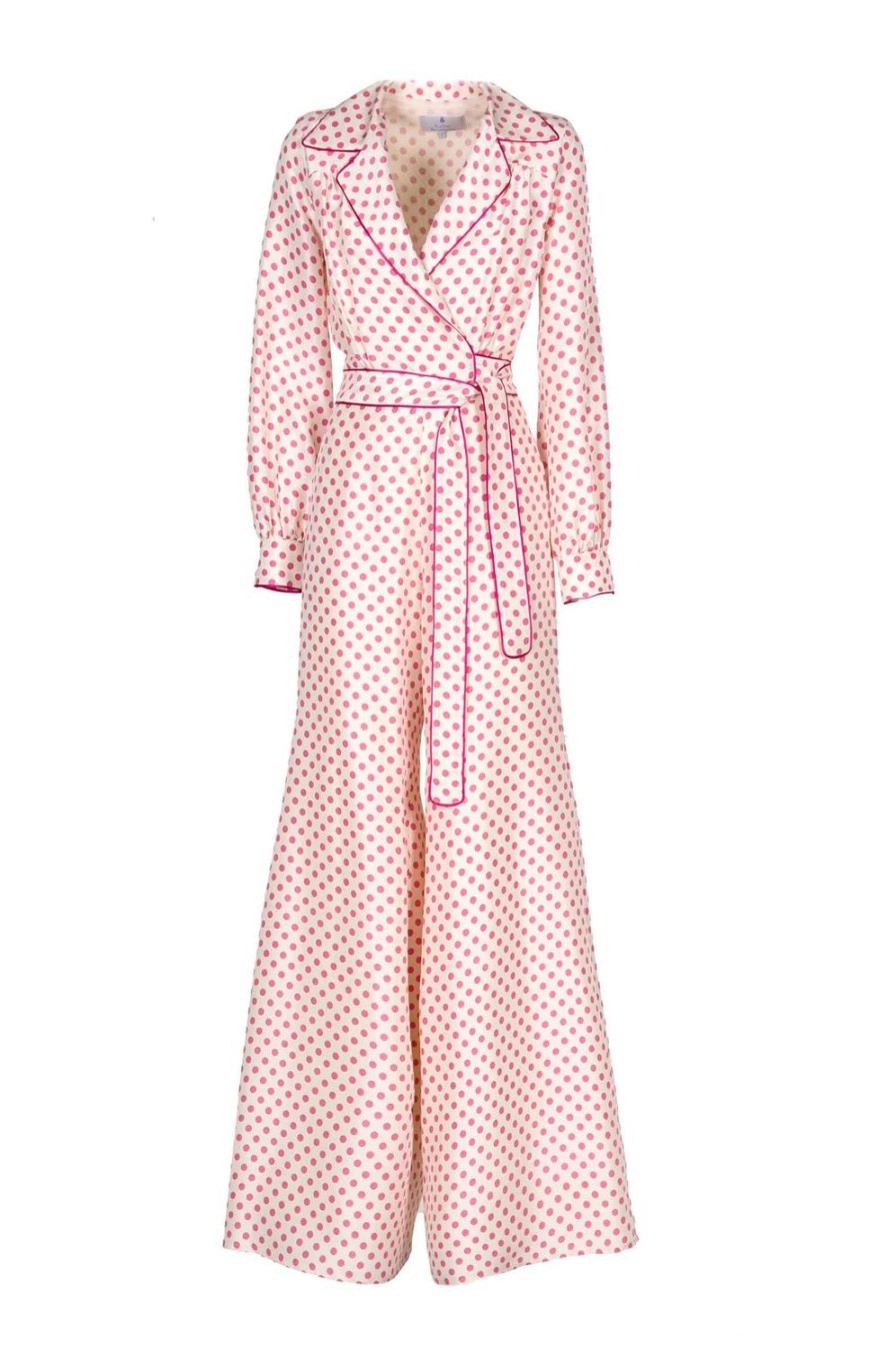 Dresses | Luisa Beccaria Vintage Polkadot Jumpsuit