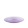 Plate | Luisa Beccaria Purple Set Of Two Glass Plate