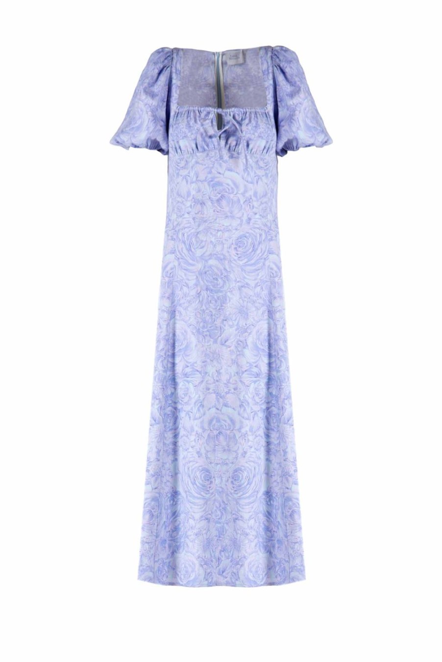 Dresses | Luisa Beccaria Roses Printed Linen Dress