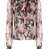 Tops & Blouses | Luisa Beccaria Floral Chiffon Blouse