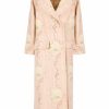 Jackets & Coats | Luisa Beccaria Wool Circle Of Roses Coat With Matchy Lining