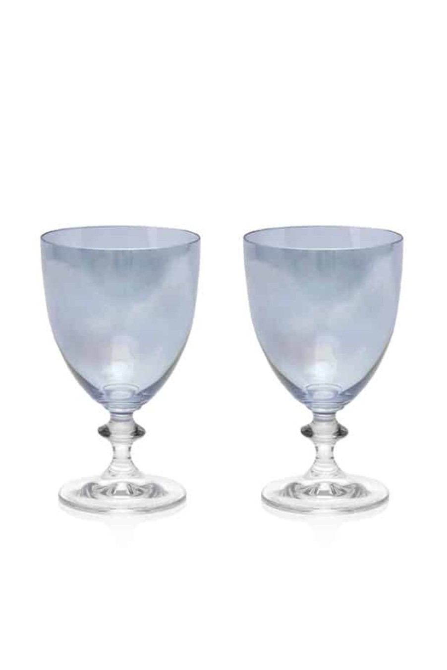 Wine | Luisa Beccaria Blue Set Of Two Rosy Wine Glass