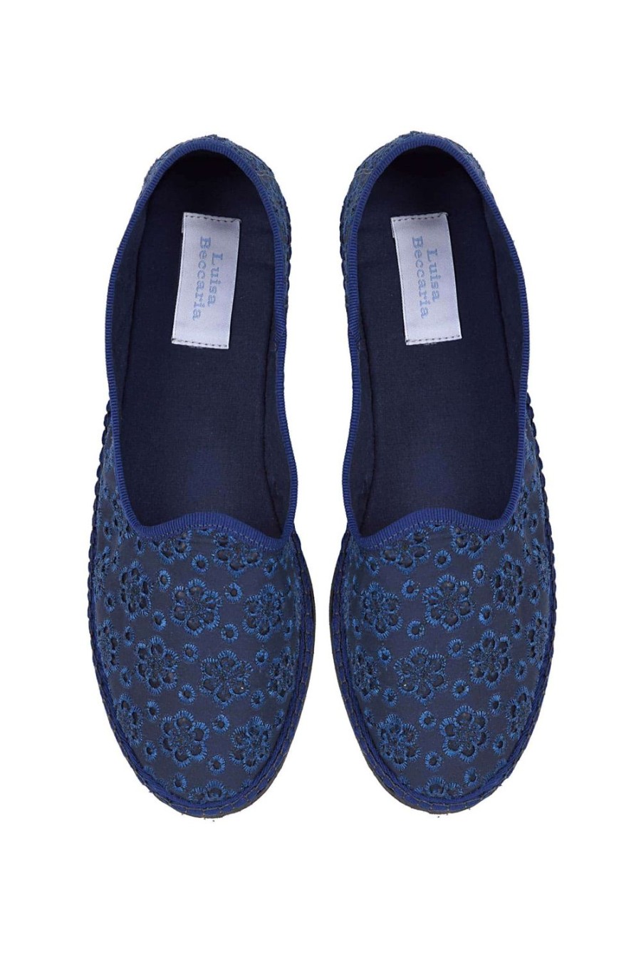 Shoes | Luisa Beccaria Eyelet Vibi Loafers