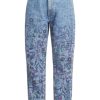 Trousers & Shorts | Luisa Beccaria Floral Printed Jeans