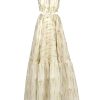 Dresses | Luisa Beccaria Floral Fil Coupe Gown