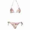 Swimwear | Luisa Beccaria Triangle And Slip Bikini Pink Monet