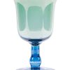 Vase | Luisa Beccaria Shade Blue To Green Large Candle Vase