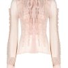 Tops & Blouses | Luisa Beccaria Chiffon Ruffle Blouse