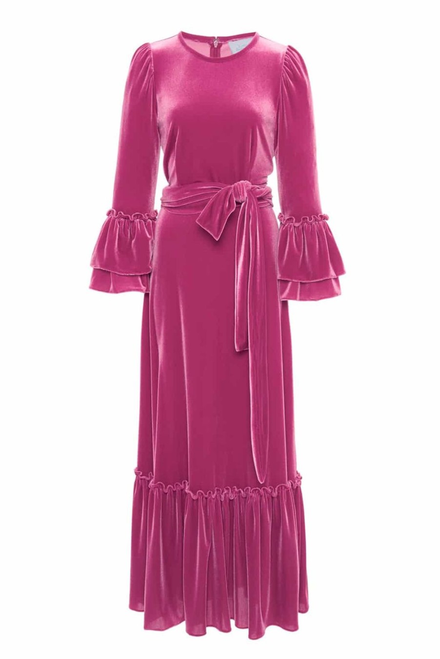 Dresses | Luisa Beccaria Velvet Stretch Midi Dress