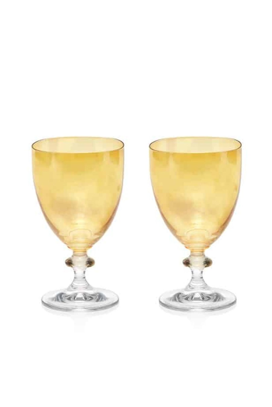 Wine | Luisa Beccaria Ambra Set Of Two Rosy Wine Glass