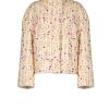 Jackets & Coats | Luisa Beccaria Flower Garland Corduroy Padded Bomber