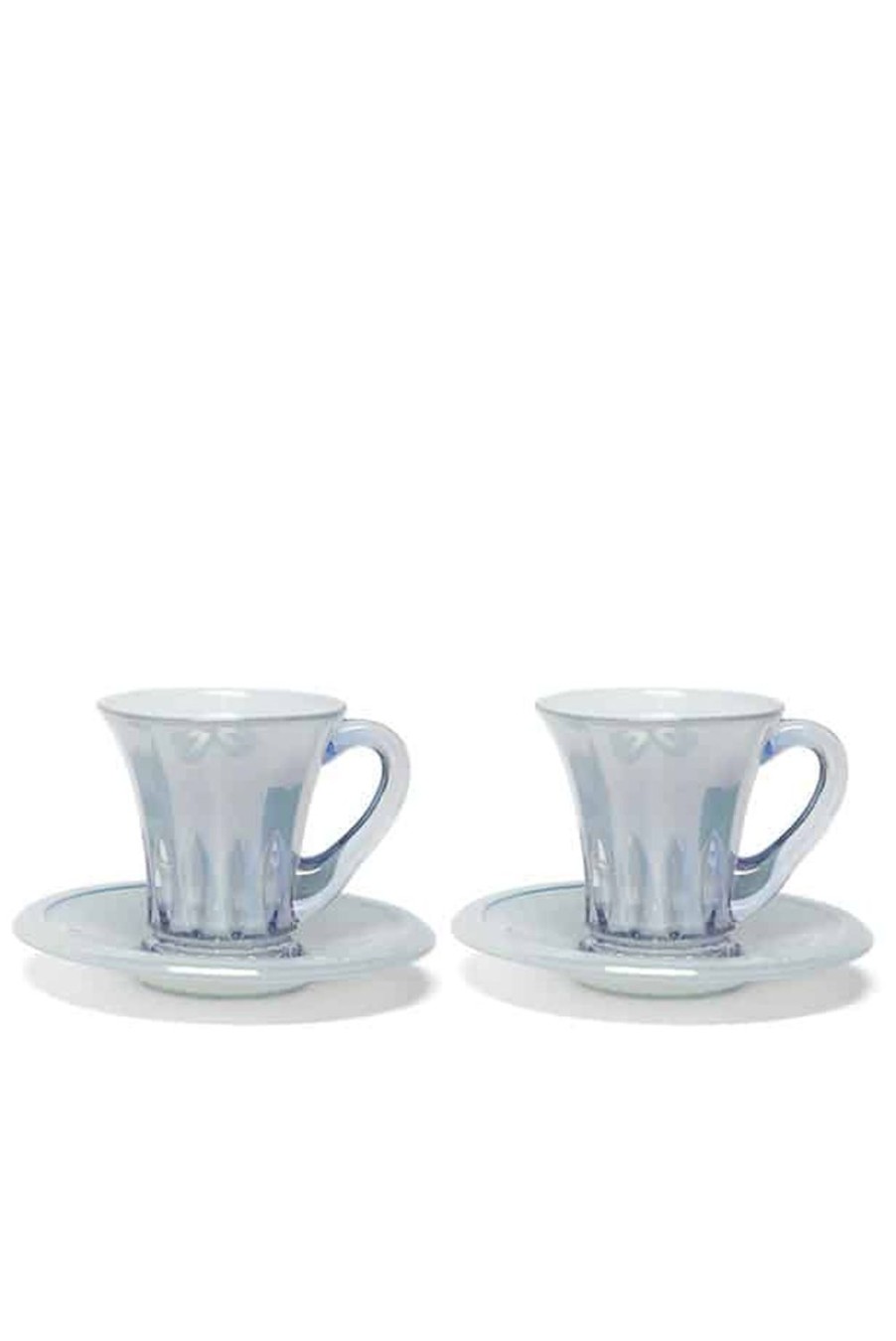 Cups | Luisa Beccaria Blue Set Of Two Doge Coffee Cups