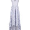 Dresses | Luisa Beccaria Asymmetric Embroidered Eyelet Cotton Midi Dress