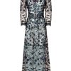 Dresses | Luisa Beccaria Sequin Embroidered Tulle Midi Dress