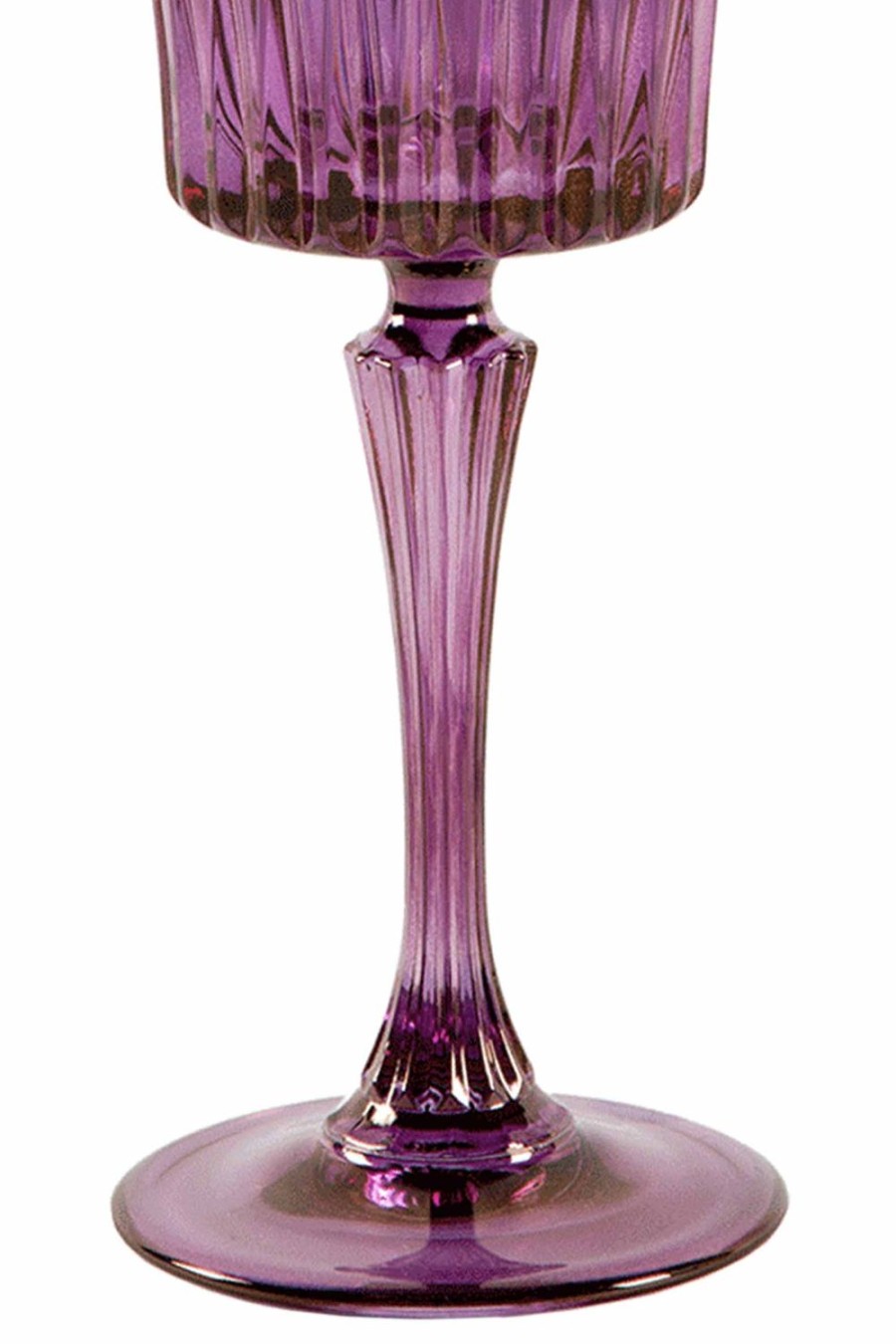 Water | Luisa Beccaria Shade Purple To Blue Set Of Two Domina Water Glass