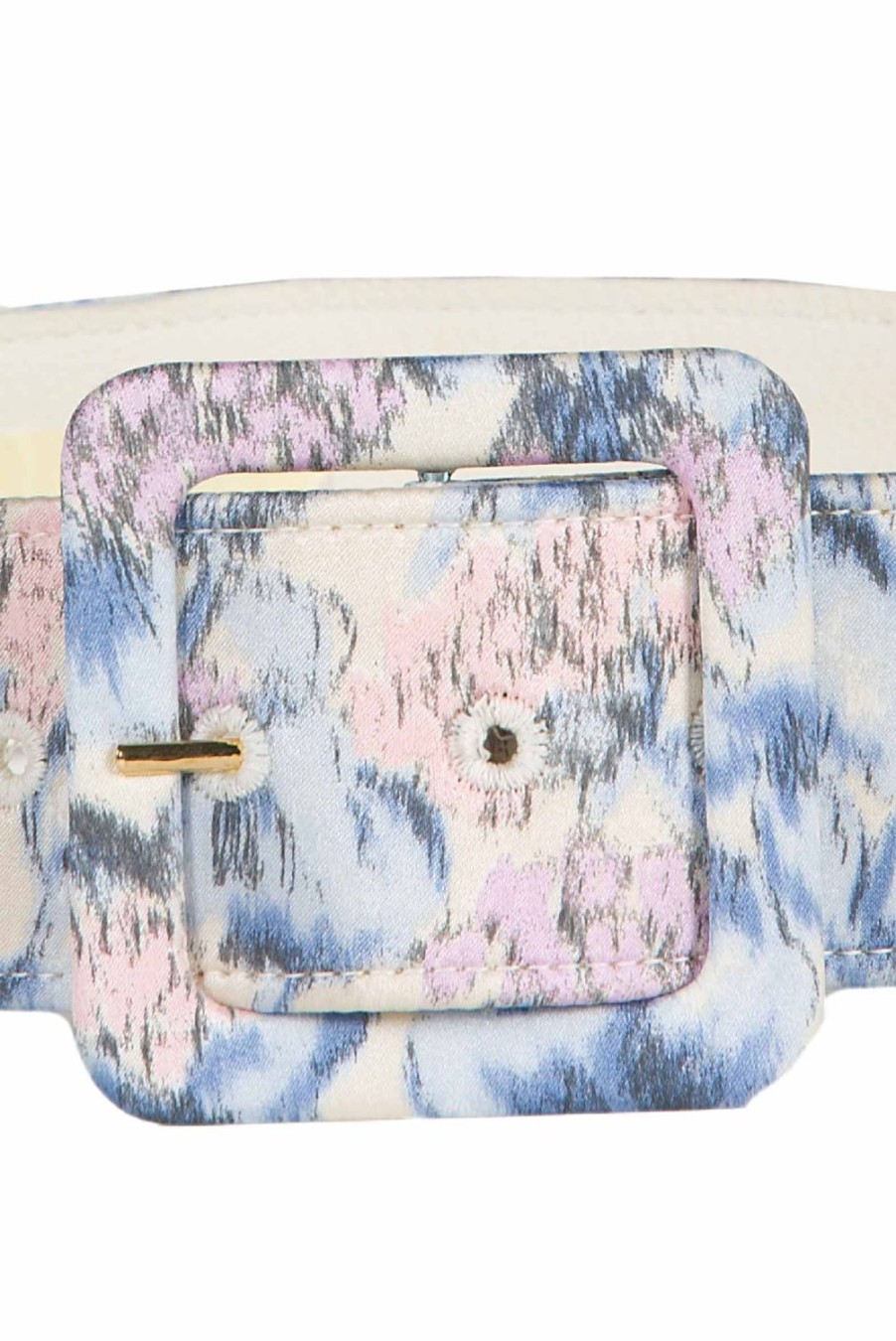 Belt | Luisa Beccaria Floral Printed Belt