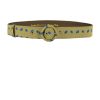 Belt | Luisa Beccaria Vintage Buds Printed Cotton Belt