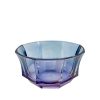 Bowls | Luisa Beccaria Shade Purple To Blue Faceted Crystal Dessert Bowl