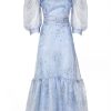 Dresses | Luisa Beccaria Sheer Balloon Sleeve Midi Dress