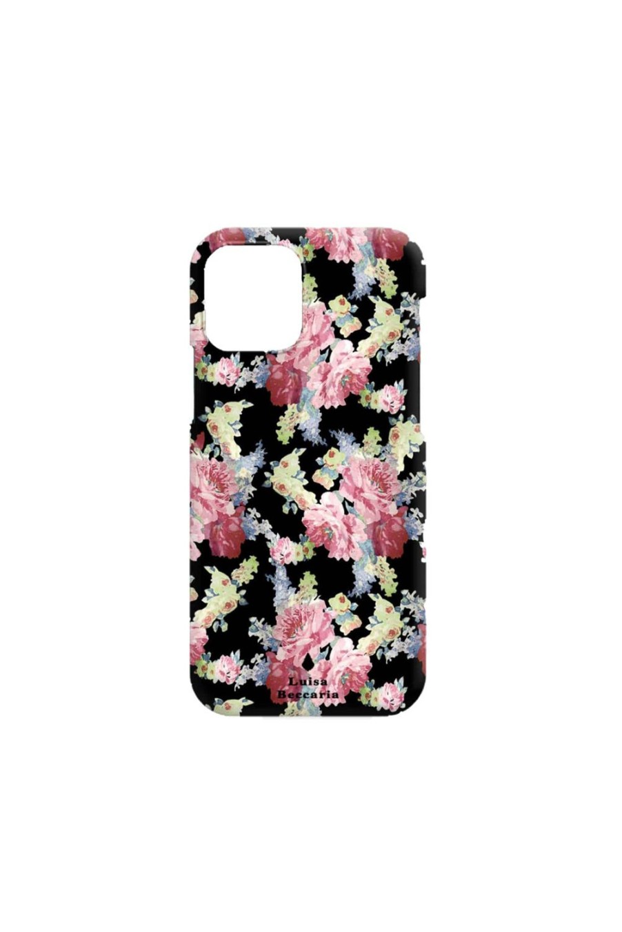 Phone Cover | Luisa Beccaria Floral Garden Black Printed Matte Iphone Cover