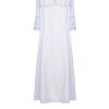 Dresses | Luisa Beccaria Blue/White Striped Caftan Dress