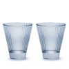 Tumblers | Luisa Beccaria Blue Set Of Two Isis Wine Glass