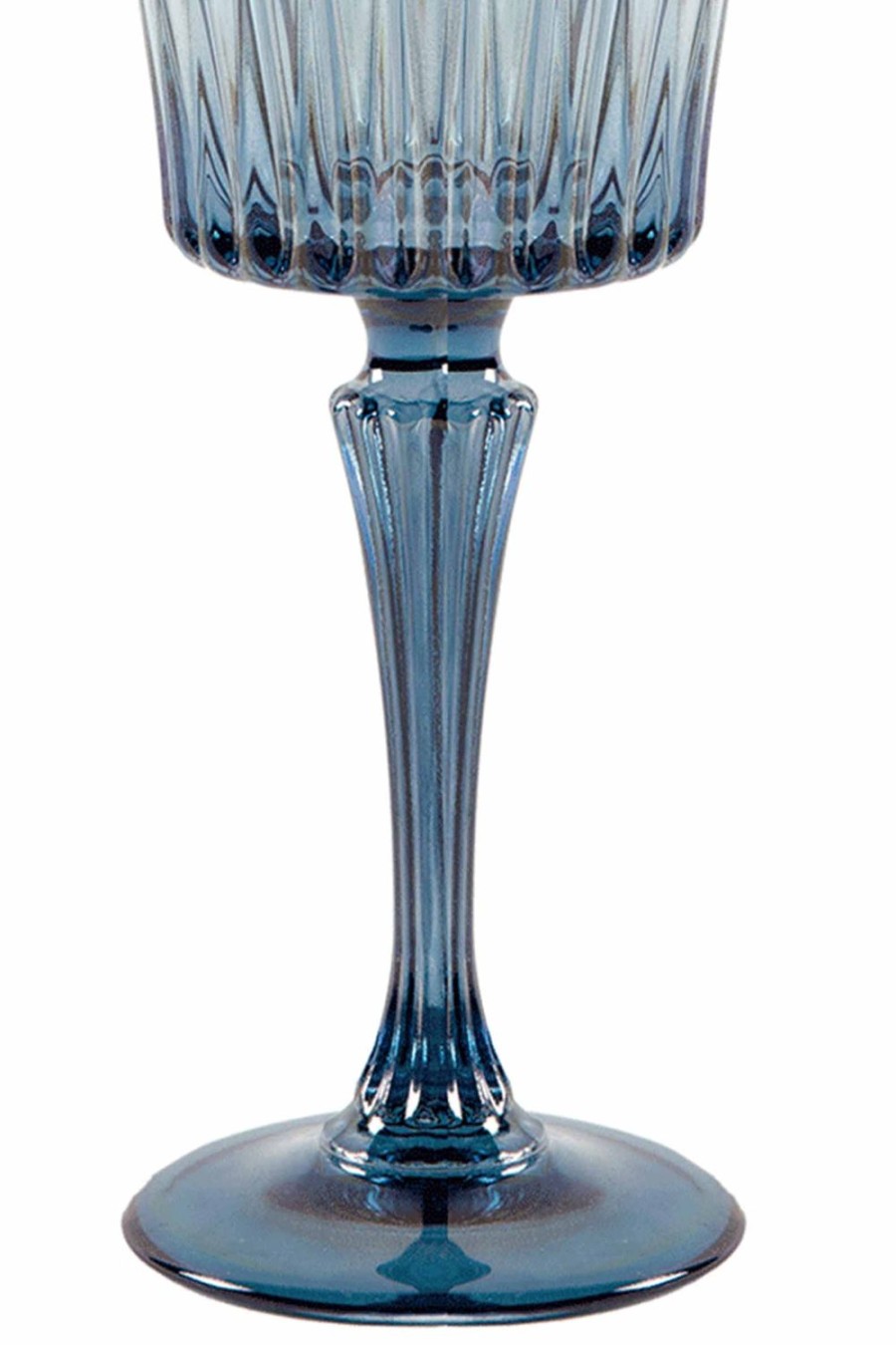 Water | Luisa Beccaria Shade Blue To Green Set Of Two Domina Water Glass