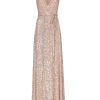 Dresses | Luisa Beccaria Pink Sequin Wrap Dress