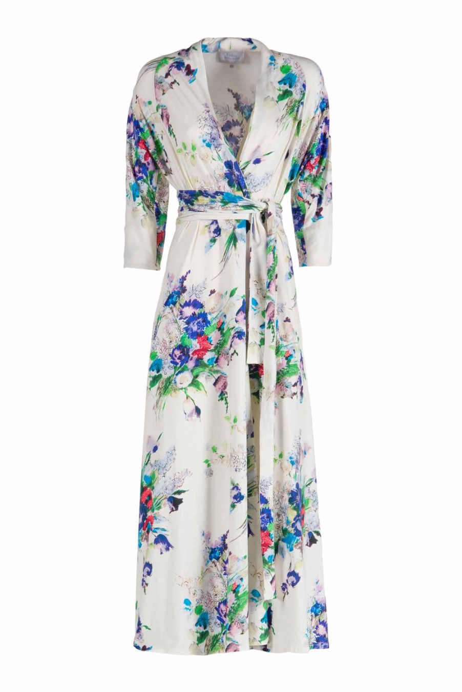 Dresses | Luisa Beccaria Floral Printed Jersey Luisa Dress