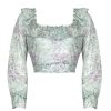 Tops & Blouses | Luisa Beccaria Floral Printed Cotton Top